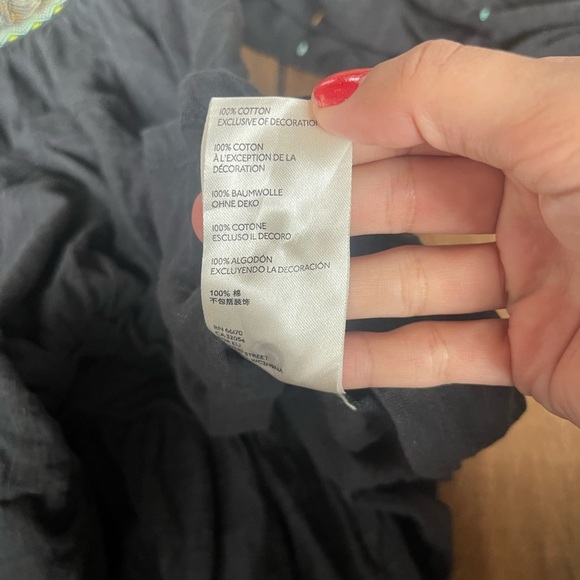 Free People Much Love Embroidered Tunic Top/Dress XS - Picture 6 of 6